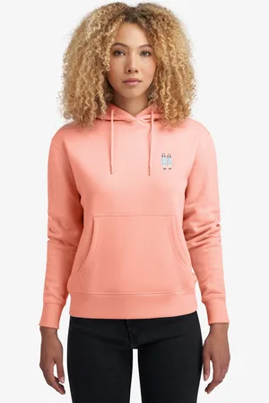 A-dam Sheila - Hoodies - Katoen - Trui - Dames - Roze - XS
