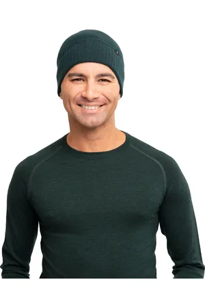 DANISH ENDURANCE Kasjmier Beanie - Donkergroen - One Size