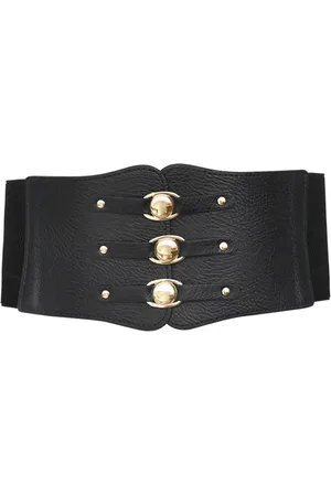 WiseGoods Luxe Corset Damesriem Met Elastiek - Riem Vrouw - Tailleriem - Vrouwen Riemen - Kleding Accessoires - Dameskleding