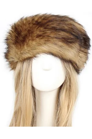 WiseGoods Luxe Tulband Hoofdband Dames - Winter Kleding - Cadeau - Outdoor Mutsen - Bontmuts Fleece - Muts - Fashion Design