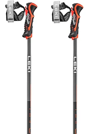 Leki Airfoil 3D Skistok black-dark-anthracite-bright-red 1200