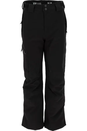 Rehall LARICKS-R Heren Wintersportbroek Zwart S - Snowboardbroek - Skibroek - Gewatteerde Broek