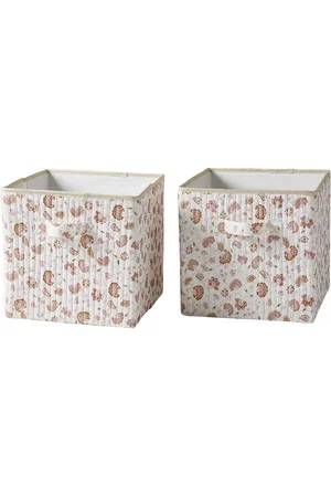 Vertbaudet Set van 2 opbergbakken Indienne Folk