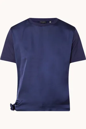 Ted Baker Top van satijn met strikdetail
