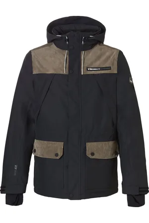 Rehall BRUCE-R Heren Wintersportjas Zwart L - Ski Jas - Snowboardjas - Parka