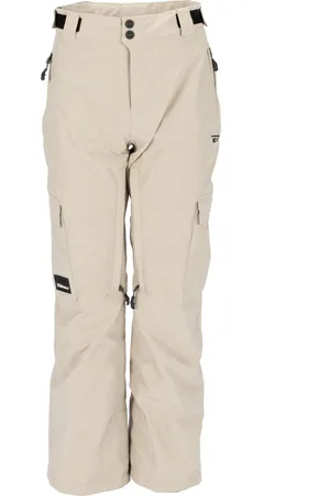 Rehall BENN-R Heren Wintersportbroek Wit S - Skibroek - Snowboardbroek - Gewatteerde Broek