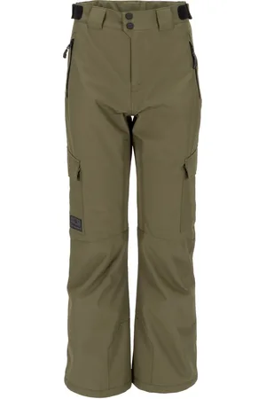 Rehall BENN-R Heren Wintersportbroek Groen L - Skibroek - Snowboardbroek - Gewatteerde Broek