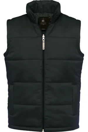 B and C Heren Volledige Ritssluiting Waterdichte Bodywarmer/Gilet