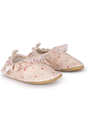 Konges Sløjd Konges Sløjd Frill Zwemschoenen / Turnpantoffel - Etoile pink sparkle - Zwemslof - Waterschoen - Anti-slip - Maat 24/25