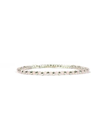 Heaven Eleven Dames - armband - 925 - roze - 17cm