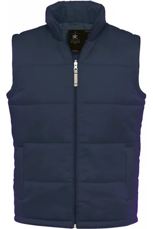 B and C Heren Volledige Ritssluiting Waterdichte Bodywarmer/Gilet