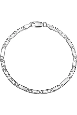GLAMS Armband valkenoog 2,9 mm 18 cm - Zilver