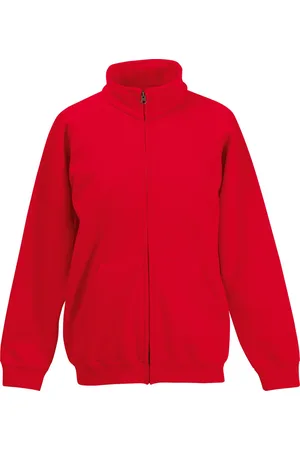 Fruit Of The Loom Kinder / Kinderen Unisex Poly-Katoen Sweat jack