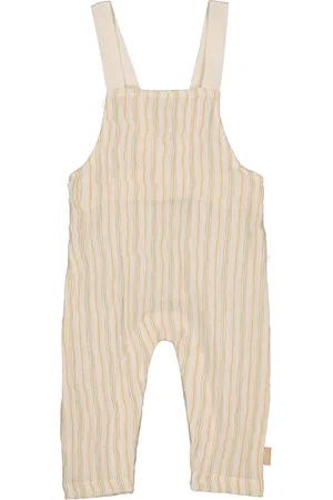 LEVV Newborn baby jongens salopette Foss aop Light Stripe