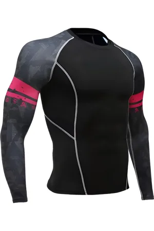Merkloos E-shop4u?? - Fleece Thermisch Ondergoed T-shirt - Warm & Ademend - Compressie Pasvorm - - S