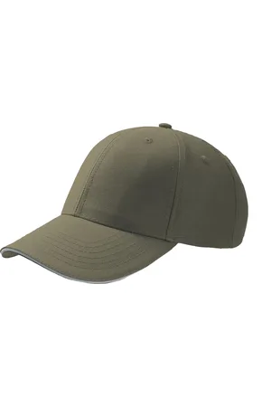 Atlantis Sport Sandwich 6 Panel Baseball Cap (Pakket van 2)