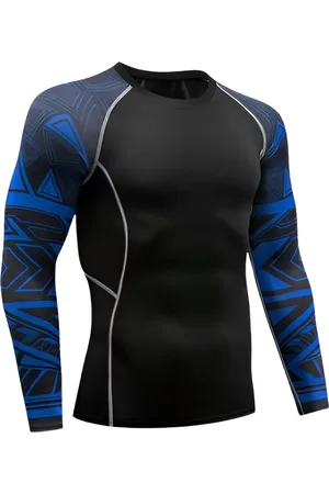 Merkloos E-shop4u?? - Fleece Thermisch Ondergoed T-shirt - Wintersport - Onderkledng - Warmte & Stretch - - S