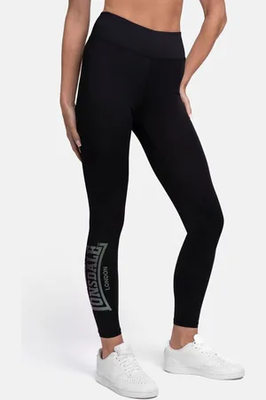 Lonsdale London Coalmoor Leggings Zwart XL Vrouw