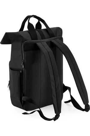 BagBase Recycled Twin Handle Roll-Top Laptop Backpack - 19 Liter