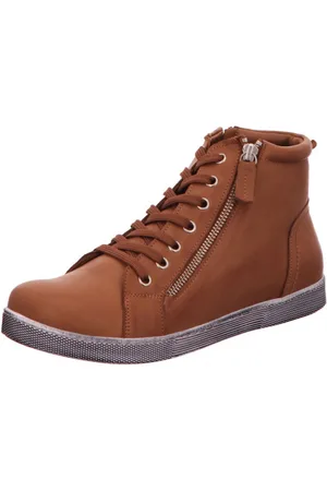 Andrea Conti Dames bottine cognac 37