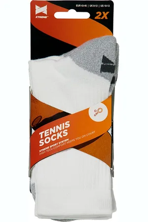 Apollo Tennissokken - Unisex - Multi - 42/45 - 2-Paar