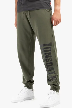 Lonsdale London London Logo Large Trainingsbroeken olijf-zwart L Heren