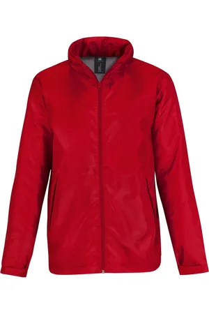 B and C Mens Multi Active Hooded Fleece Lined Jacket