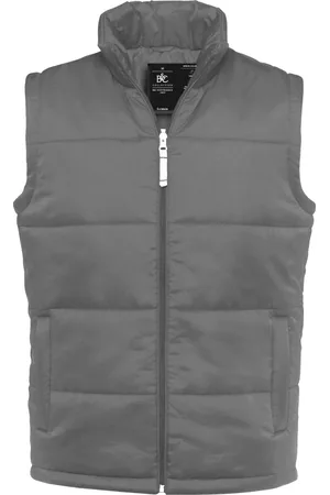 B and C Heren Volledige Ritssluiting Waterdichte Bodywarmer/Gilet