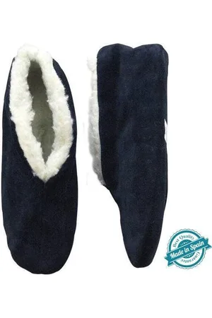 Bernardino ® - Spaanse sloffen - Unisex - Donkerblauw - Maat 43