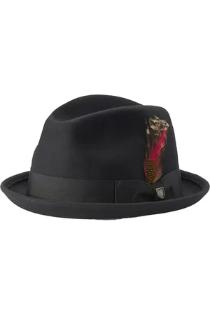 Brixton Hat Gain Fedora Black-XS