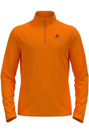 Odlo Berra Fleece Met Halve Rits Oranje M Man