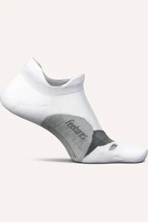 Feetures | Elite | Light Cushion | No Show Tab V2 | Hardloopsokken | Unisex | White | 47-51