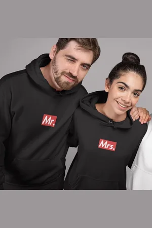 B and C Mr & Mrs Hoodie Supremely (Mrs - Maat 4XL) | Koppel Cadeau | Valentijn Cadeautje voor hem & haar