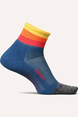 Feetures | Elite | Light Cushion | Quarter V2 | Hardloopsokken | Unisex | Solar Ascent | 47-51