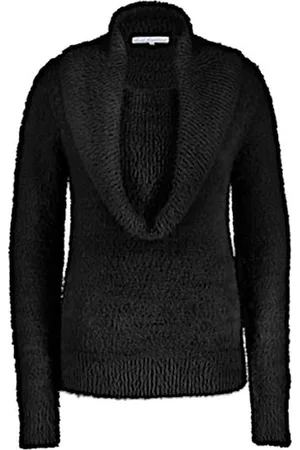 Red Button Trui SRB4407 Ofelia fluffy - Black