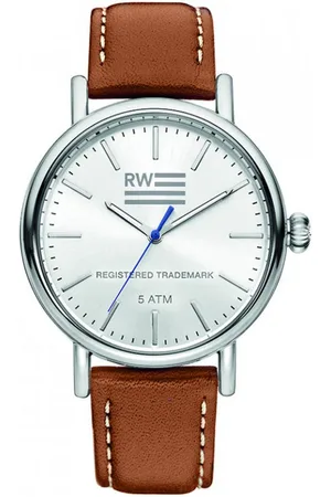 River Woods Yukon RW420029 Horloge - Leer - Bruin - ?? 42 mm