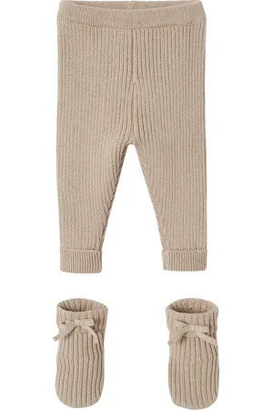Vertbaudet Babyset met gebreide broek + sokjes