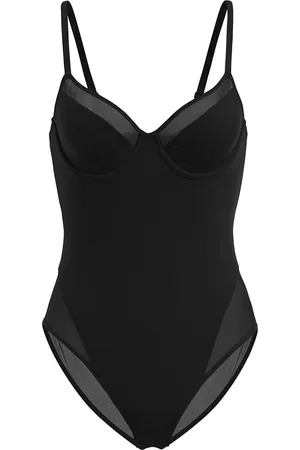 Wolford Bodysuit Dames Body (lingerie) - black - Maat S Cup D