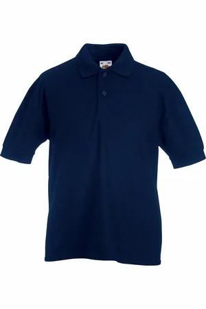 AWDis Fruit of the Loom Kinderen/Kinderen Unisex 65/35 Pique Polo Shirt Maat 158