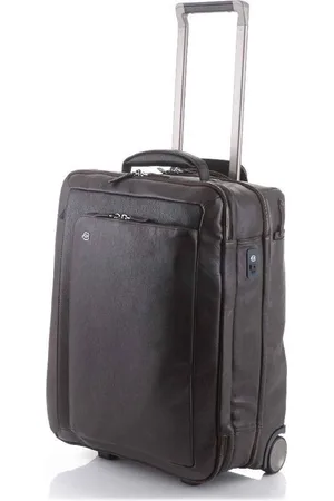 Piquadro Black Square Cabin 2Wh Trolley 55 dark brown