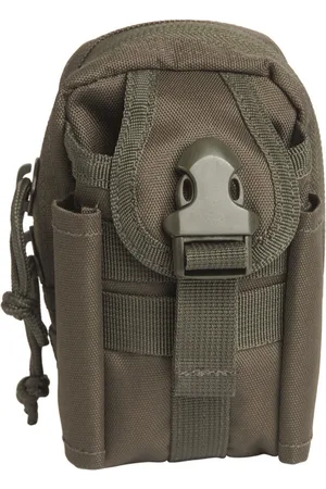 Mil-tec Communicatie koppeltas Molle, legergroen