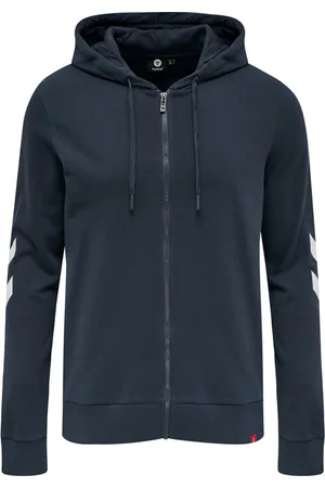Hummel Zip -Hoodie Hmllegacy Zip Hoodie Blue Nights-S