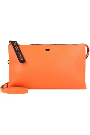 Braun büffel Braun Büffel Leren Schoudertas Capri Shoulder Bag Oranje
