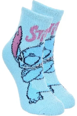 Disney Lilo & Stitch - Cosy / Fluffy huissokken Stitch - - maat 27/30
