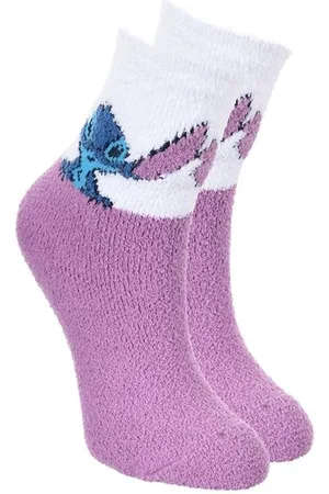 Disney Lilo & Stitch - Cosy / Fluffy huissokken Stitch - - maat 23/26