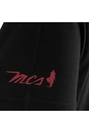 MCS T-shirt - 10BTS005-L2301-BLACK-GL - Heren - L