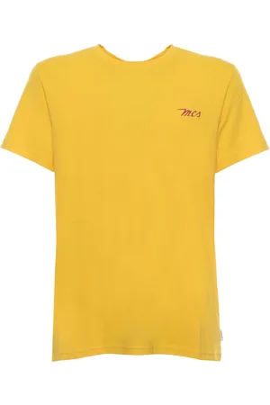 MCS T-shirt - 10BTS001-L2301-YELLOW-GXL - Heren - XL