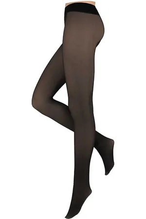 sarlini Fleece panty - Dames - - Maat S/M - gevoerde panty - fleece panty zwart - thermo panty - Tiktok panty - warme panty