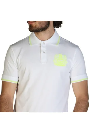 Aquascutum Kleding - Pool - QMP025-01 - Heren - white,yellow - S