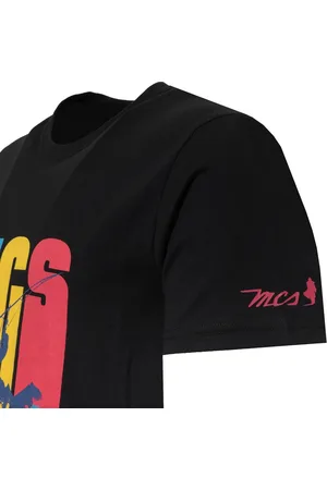 MCS T-shirt - 10BTS003-L2301-BLACK-GXL - Heren - XL
